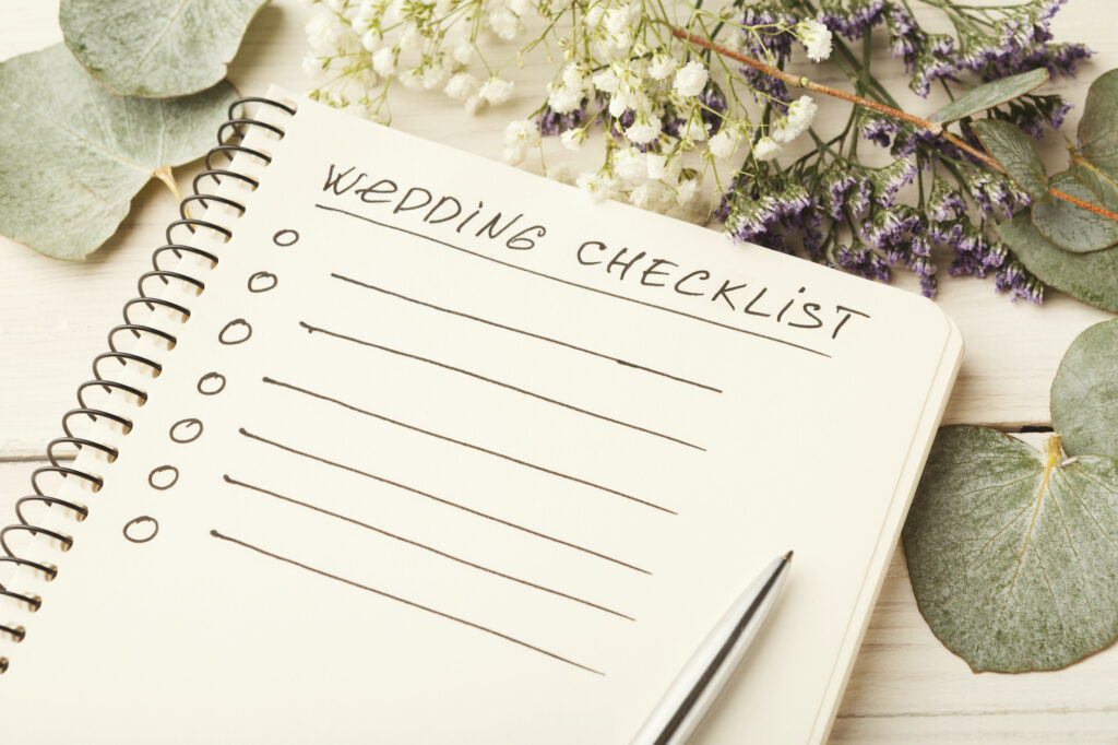 Wedding checklist